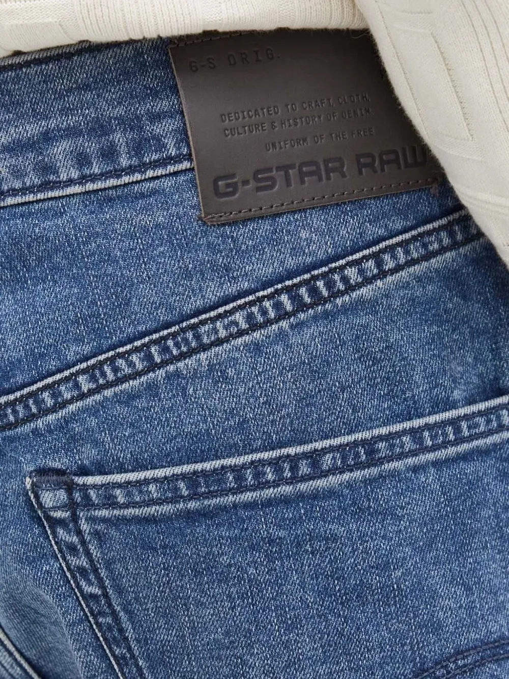 G-Star RAW Straight jeans Blauw