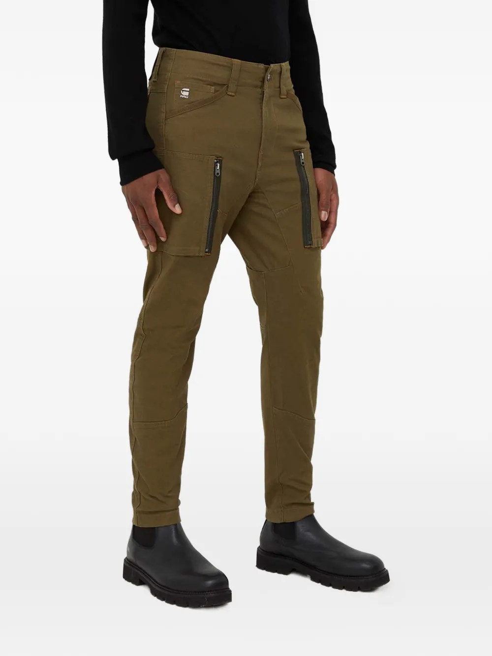 G-Star RAW zipped-pocket trousers - Verde