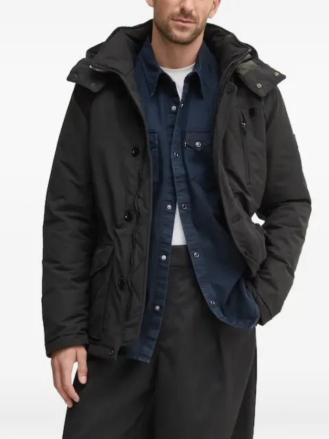 G-Star RAW hooded button-fastening jacket