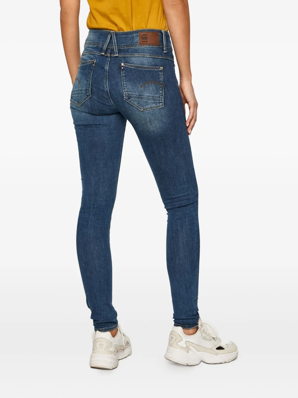 G-Star RAW Skinny jeans Blauw