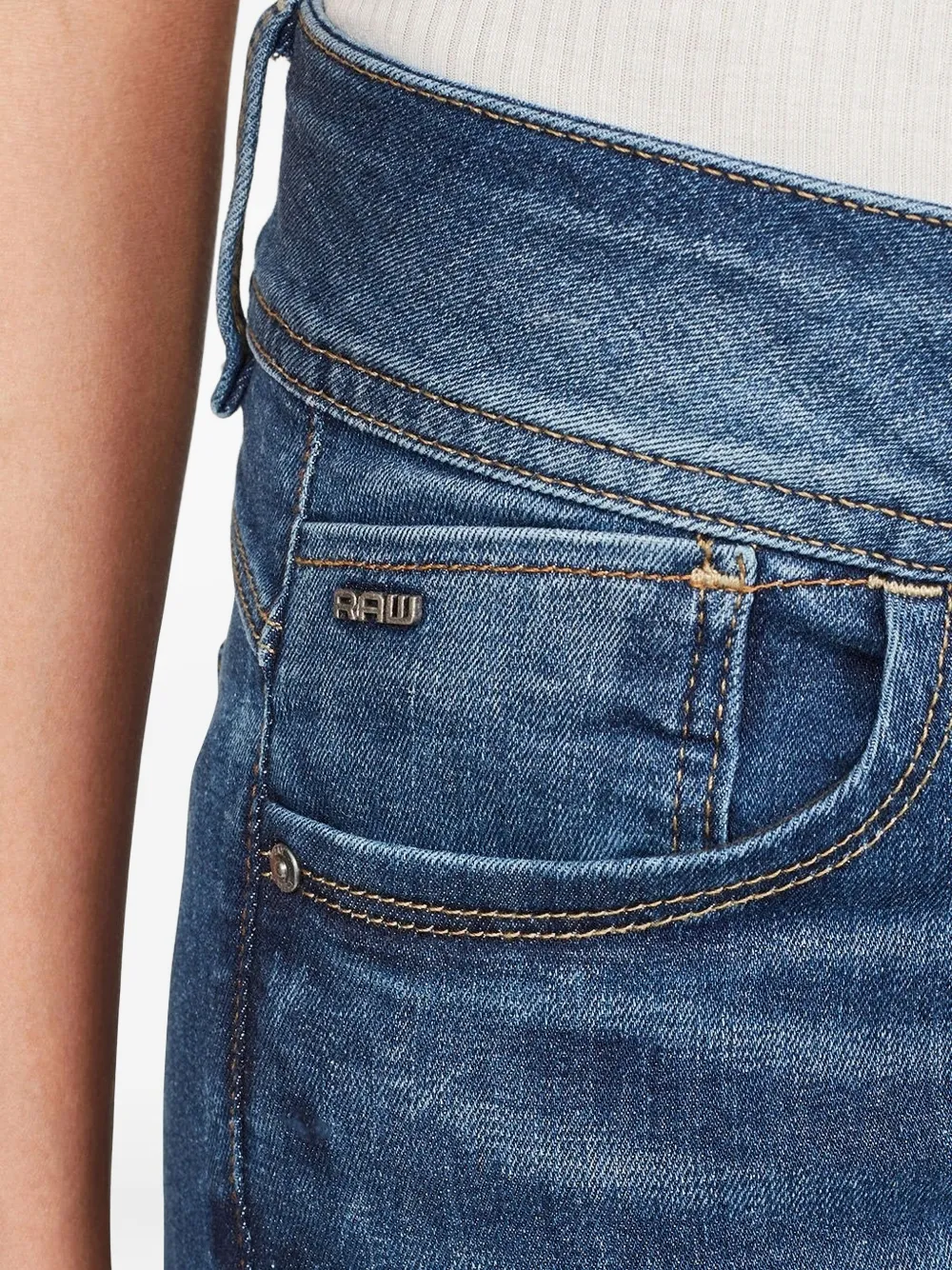 G-Star RAW Skinny jeans Blauw