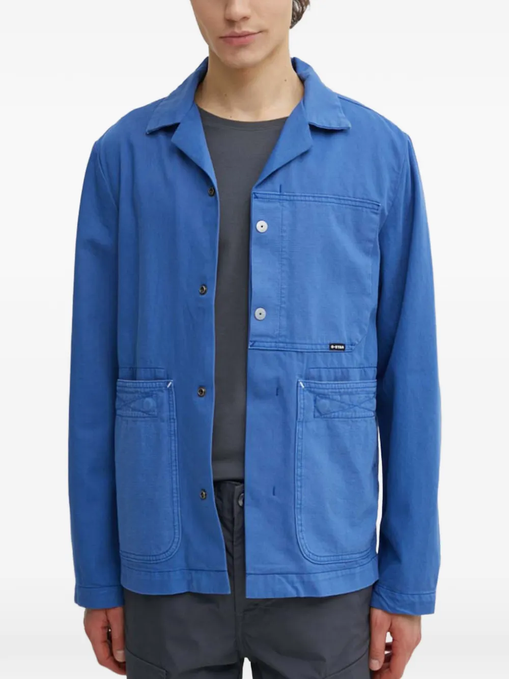 G-Star RAW buttoned jacket - Blu