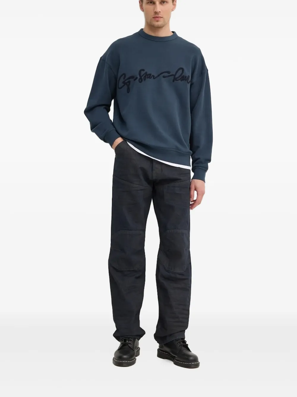 G-Star RAW Jeans met kniepatch Blauw