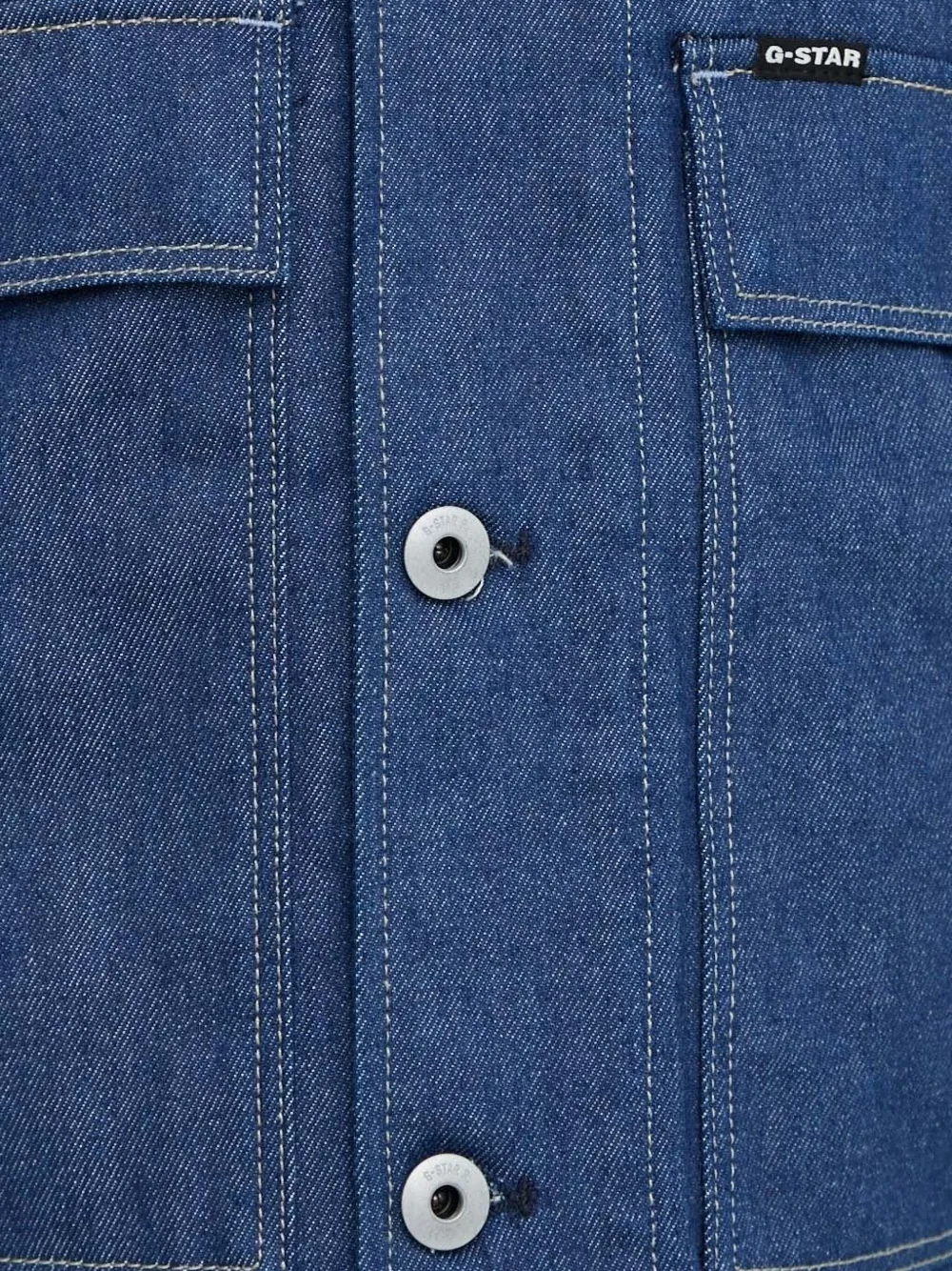 G-Star RAW Denim jack Blauw