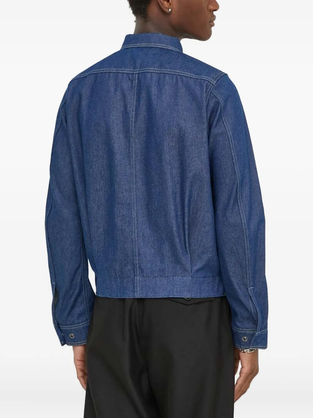 G-Star RAW Denim jack Blauw
