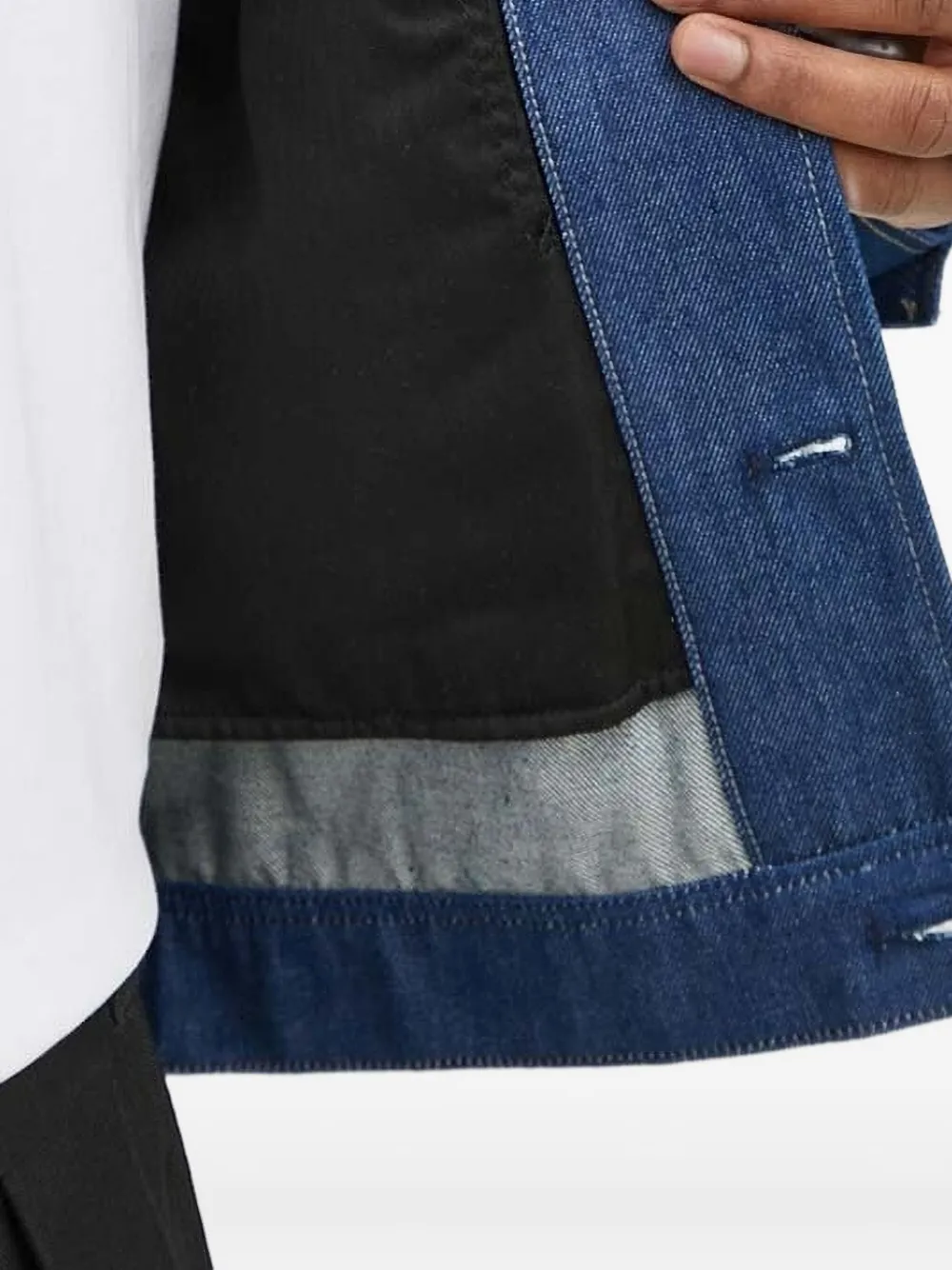 G-Star RAW Denim jack Blauw