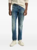 G-Star RAW faded-effect regular jeans - Blue