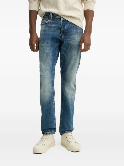 G-Star RAW faded-effect regular jeans