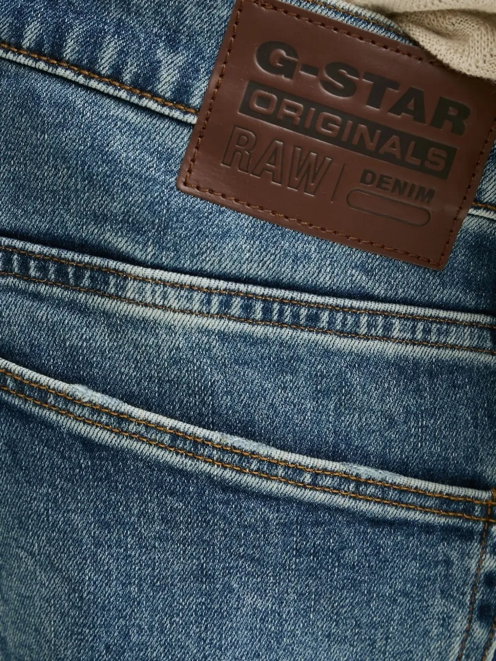 G-Star RAW Regular jeans met vervaagd effect Blauw