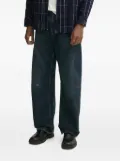 G-Star RAW buttoned wide-leg jeans - Blue