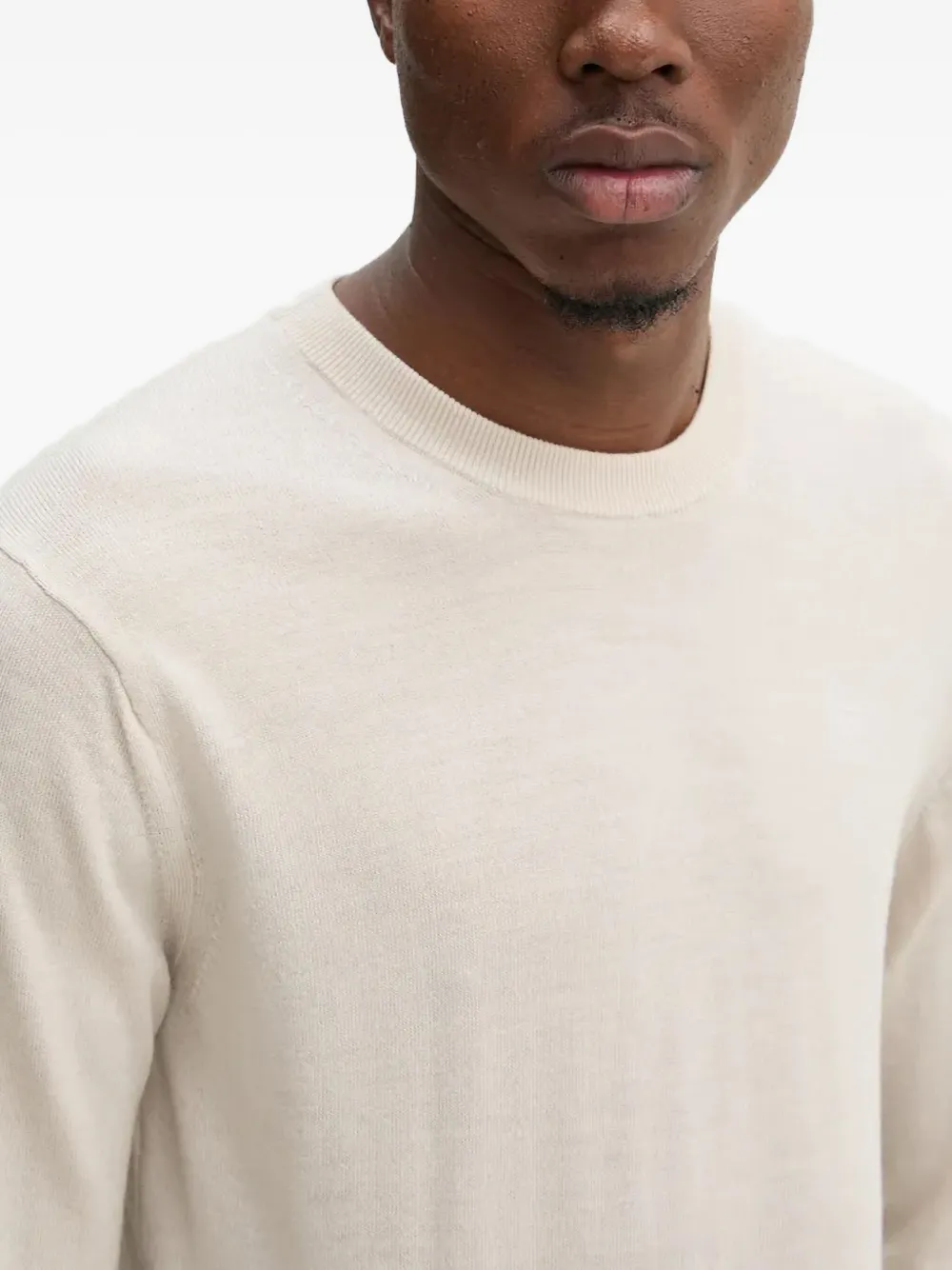 G-Star RAW Trui van merinowol Wit