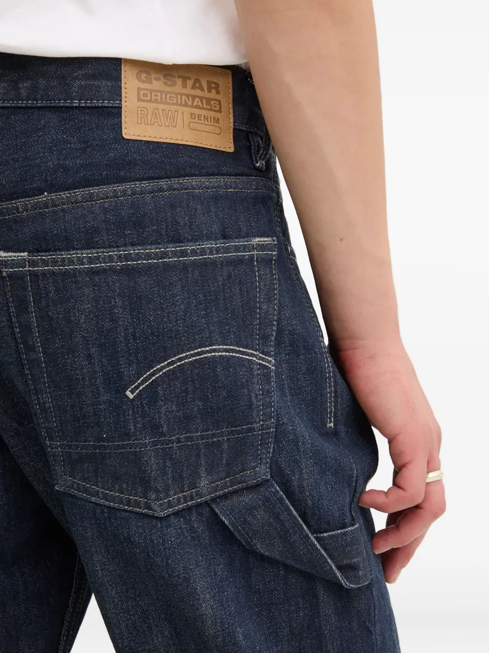 G-star Raw Carpenter-detail Jeans In Blue