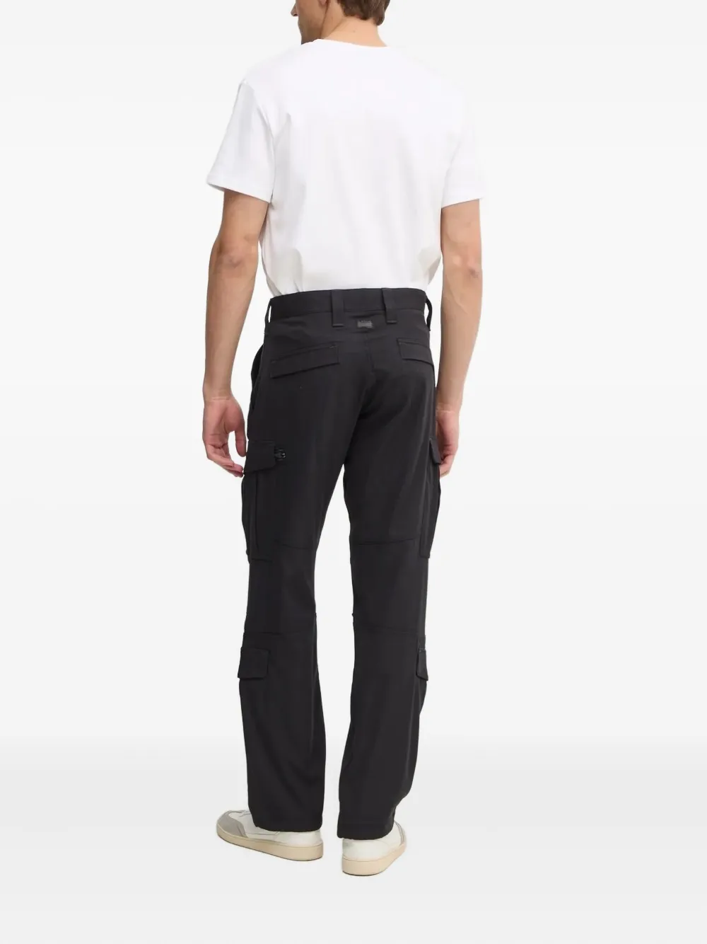 G-Star RAW Broek met cargo zak - Zwart