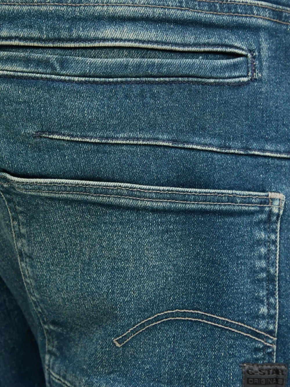 G-Star RAW Straight jeans met meerdere zakken Blauw