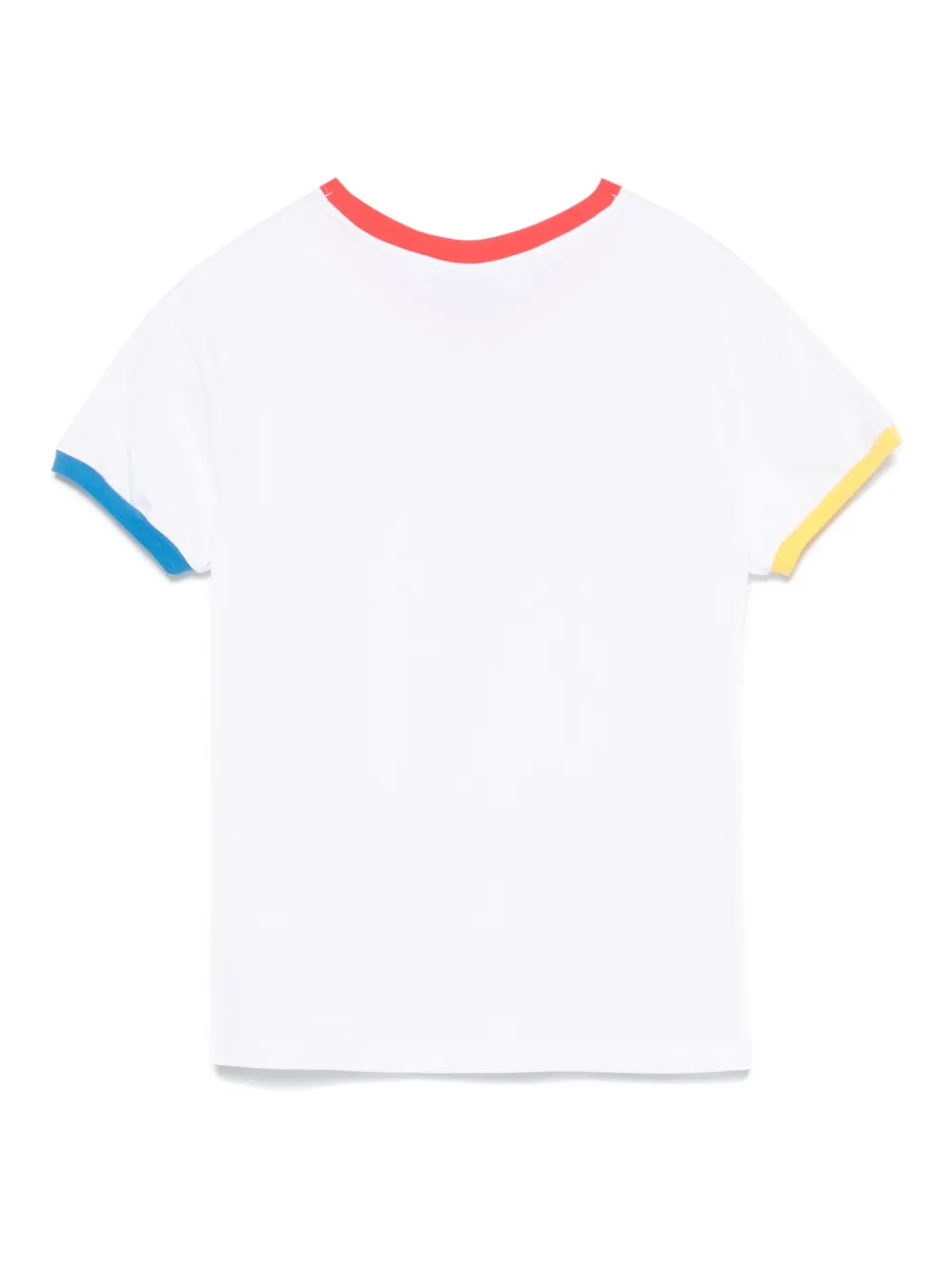 MSGM T-shirt met geborduurd logo - Wit