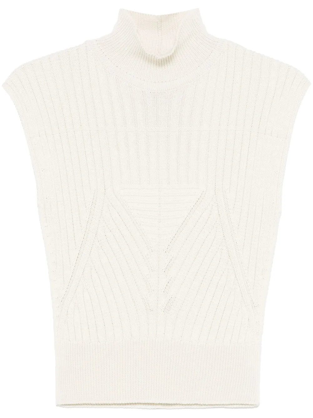Rick Owens high-neck vest | Neutrals | Image 1