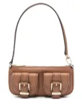 Michael Michael Kors small Zoe leather shoulder bag - Brown