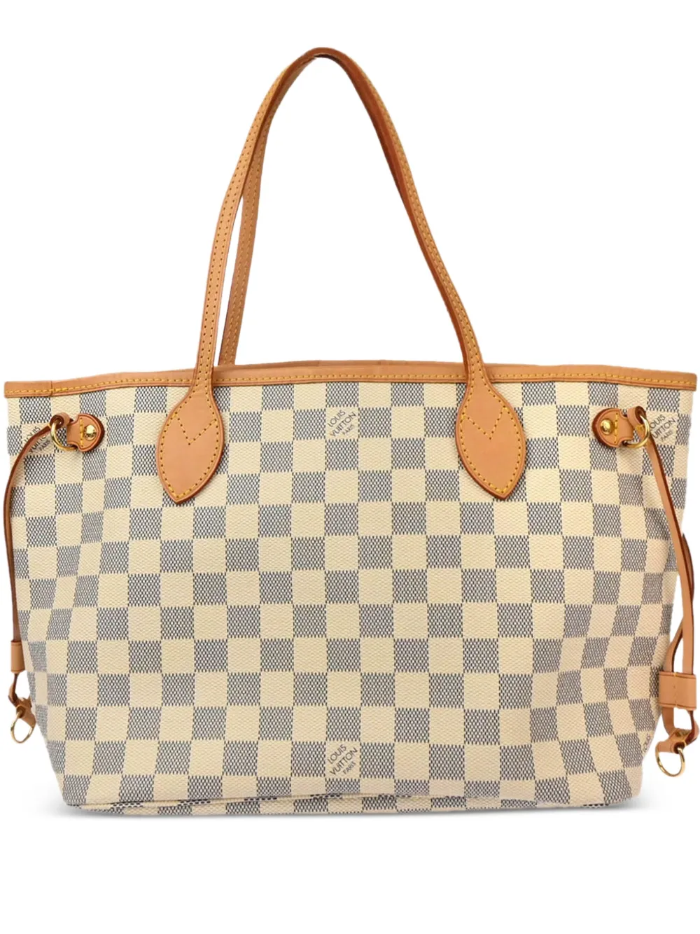 2009 Damier Azur Neverfull PM tote bag