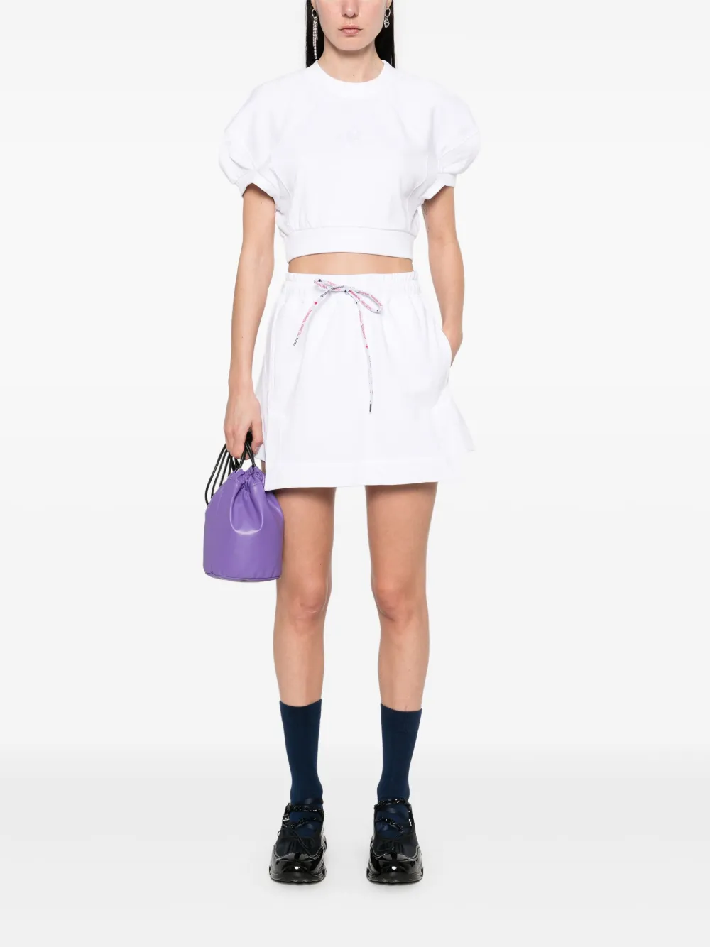 Vivienne Westwood Cropped voetbalshirt Wit