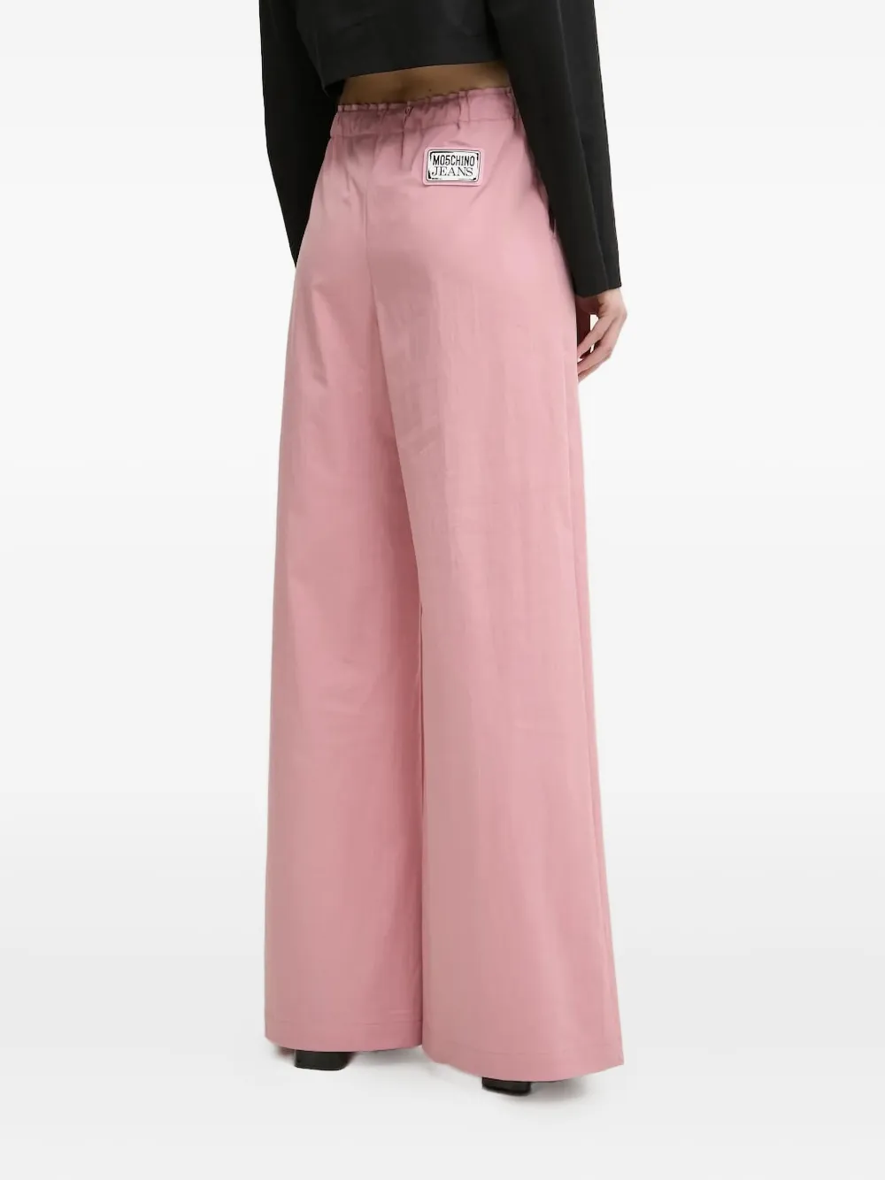 MOSCHINO JEANS Broek met trekkoordsluiting - Roze