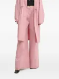 MOSCHINO JEANS drawstring-fastening pants - Pink