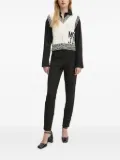 MOSCHINO JEANS split-hem pants - Black