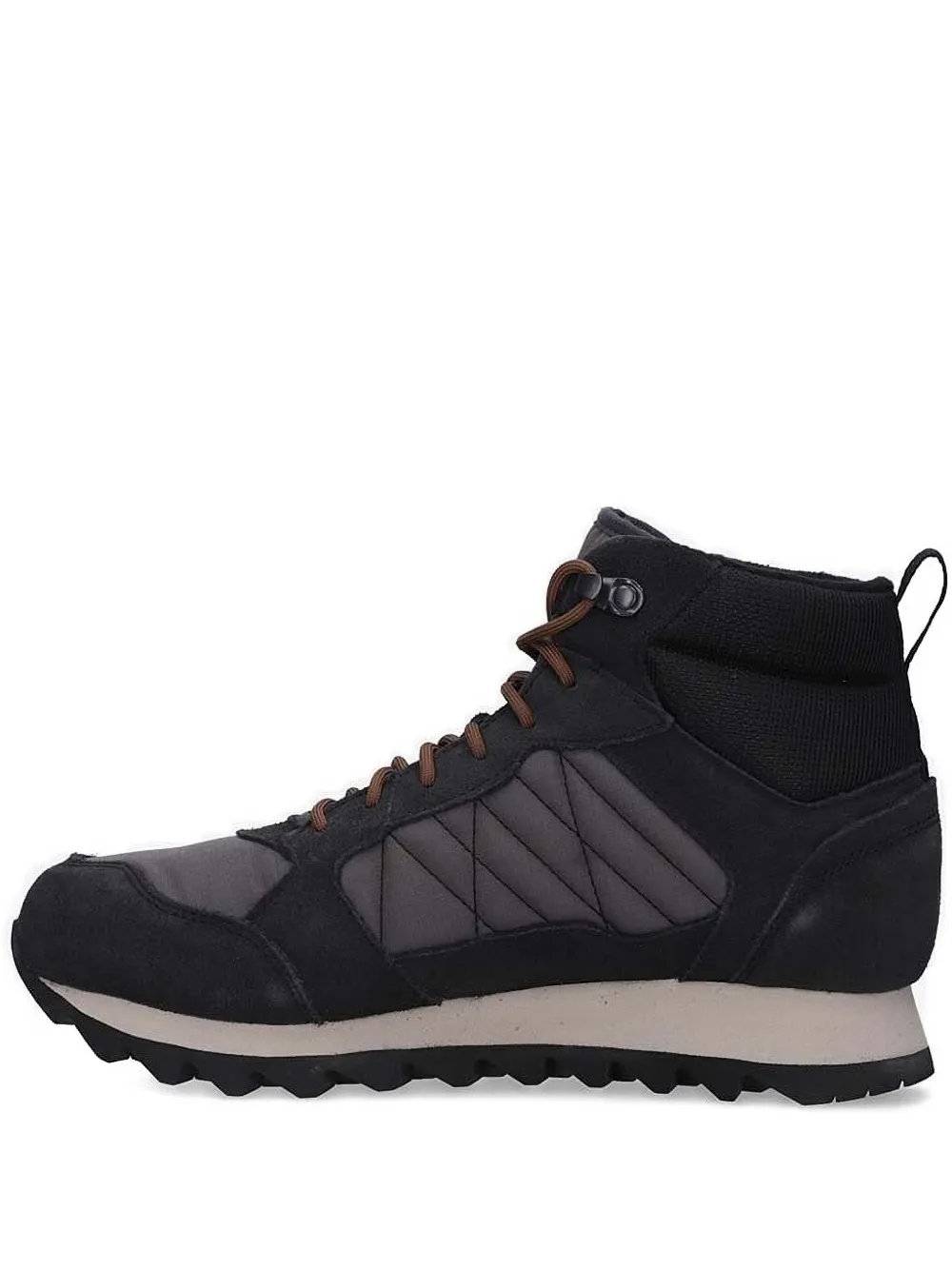 Merrell Alpine suede lace-up sneakers Black