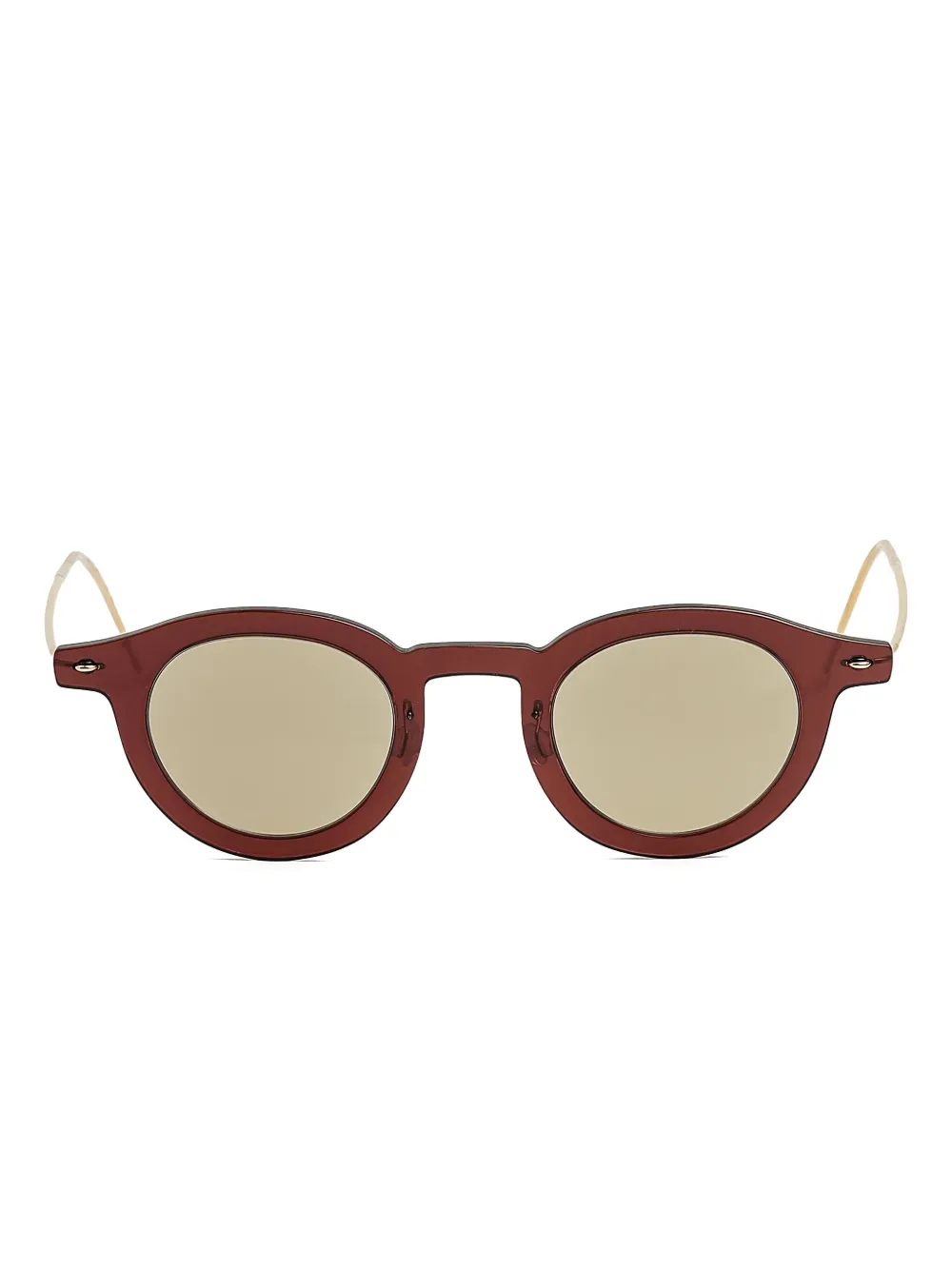 Lindberg round-frame sunglasses | Brown | Image 1