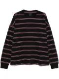 Juun.J striped T-shirt - Black