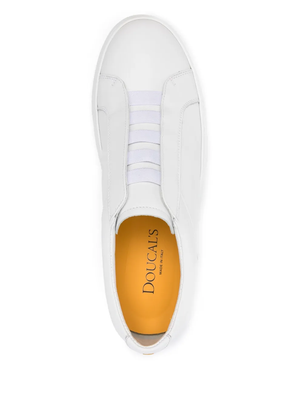 Doucal's leather sneakers White