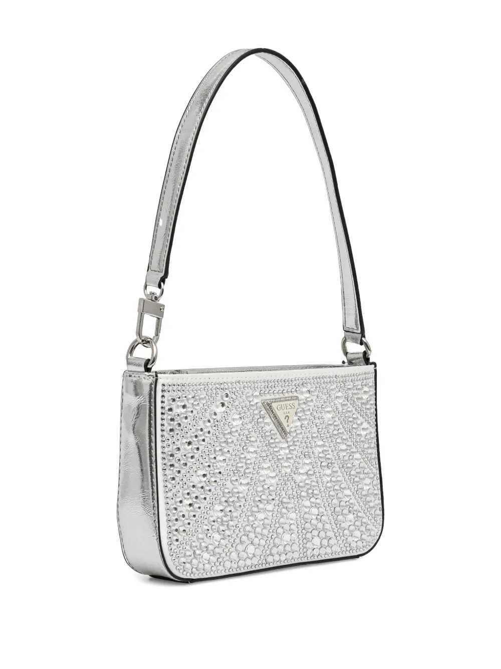 GUESS USA Beauvoir mini-shopper - Zilver