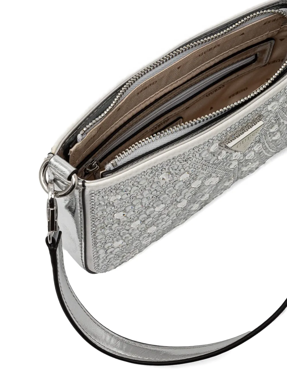 GUESS USA Beauvoir mini-shopper Zilver
