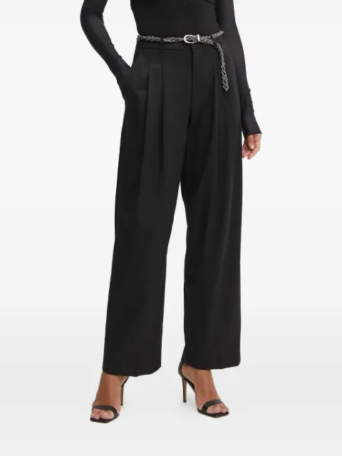 GUESS USA pleated wide-leg trousers