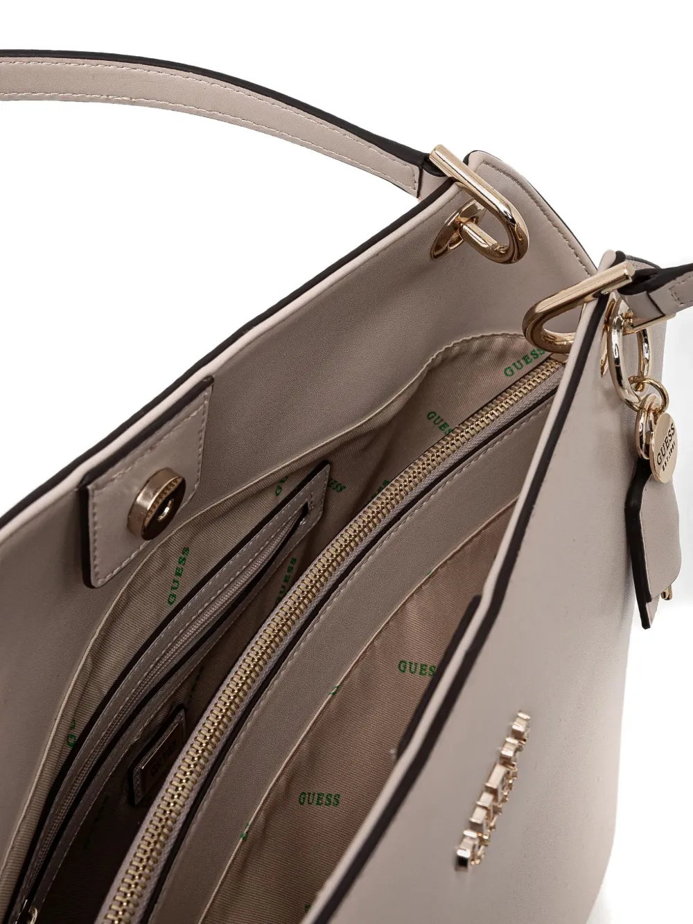 Guess Usa Evaine Tote Bag In Neutrals