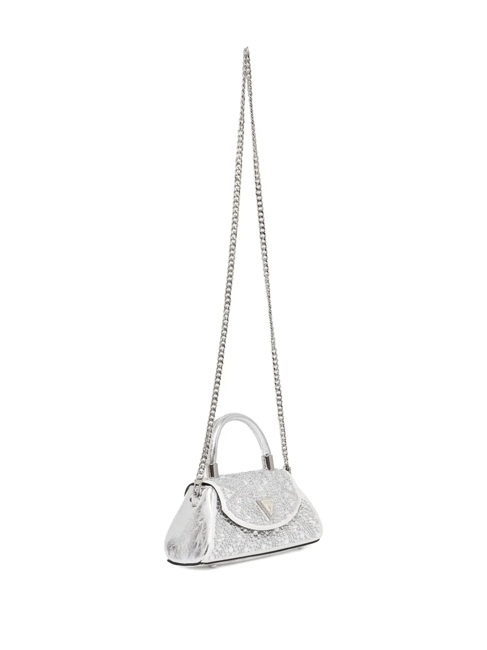 GUESS USA Beauvoir mini-shopper - Zilver