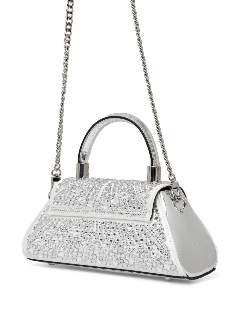 GUESS USA Beauvoir mini-shopper Zilver