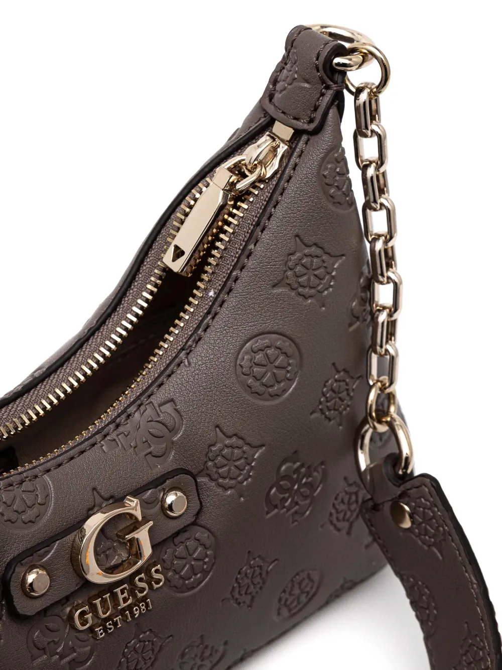 GUESS USA Gerty schoudertas Bruin