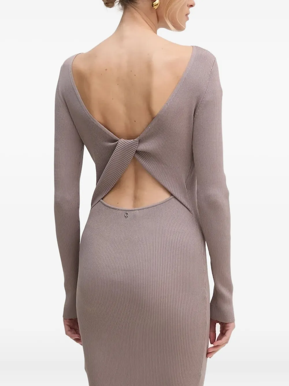 GUESS USA Mini-jurk met lange mouwen Beige