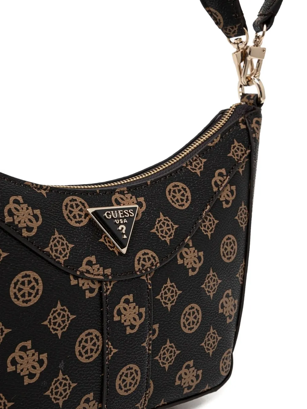 GUESS USA Crossbodytas met logoplakkaat Zwart