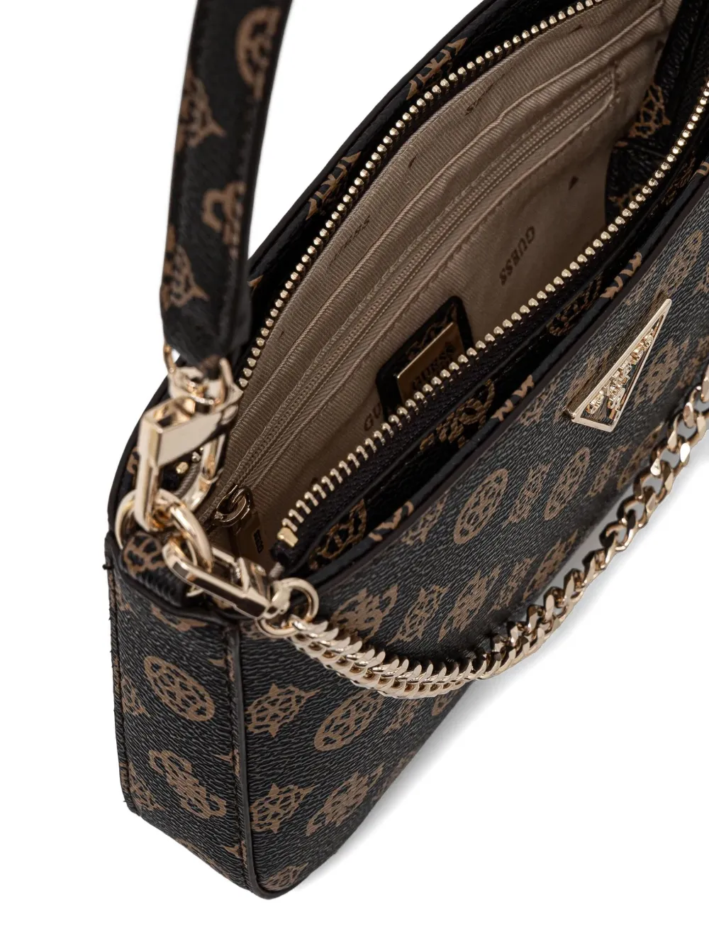 GUESS USA Noelle schoudertas Zwart