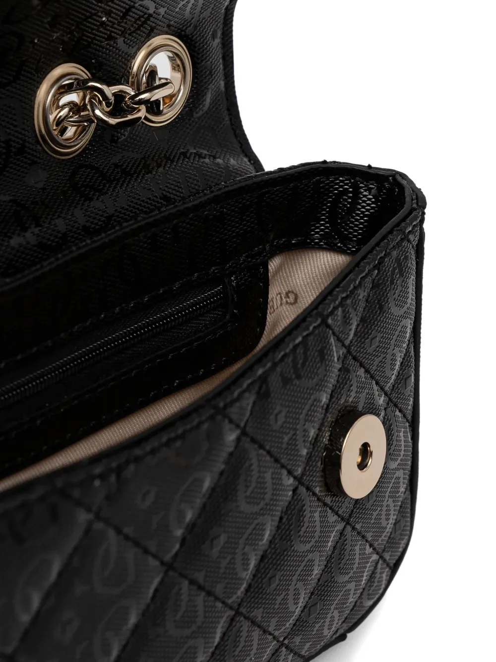 Guess Usa Small Bessey Crossbody Bag In Black