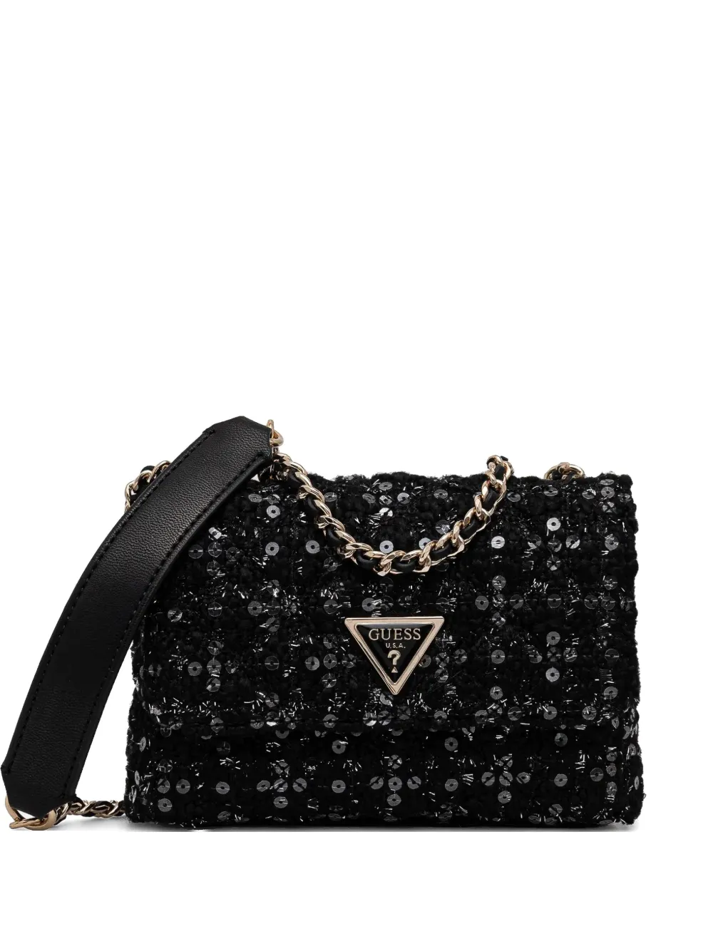GUESS USA Giully ショルダーバッグ - ブラック GUESS USA Giully ショルダーバッグ - ブラック
