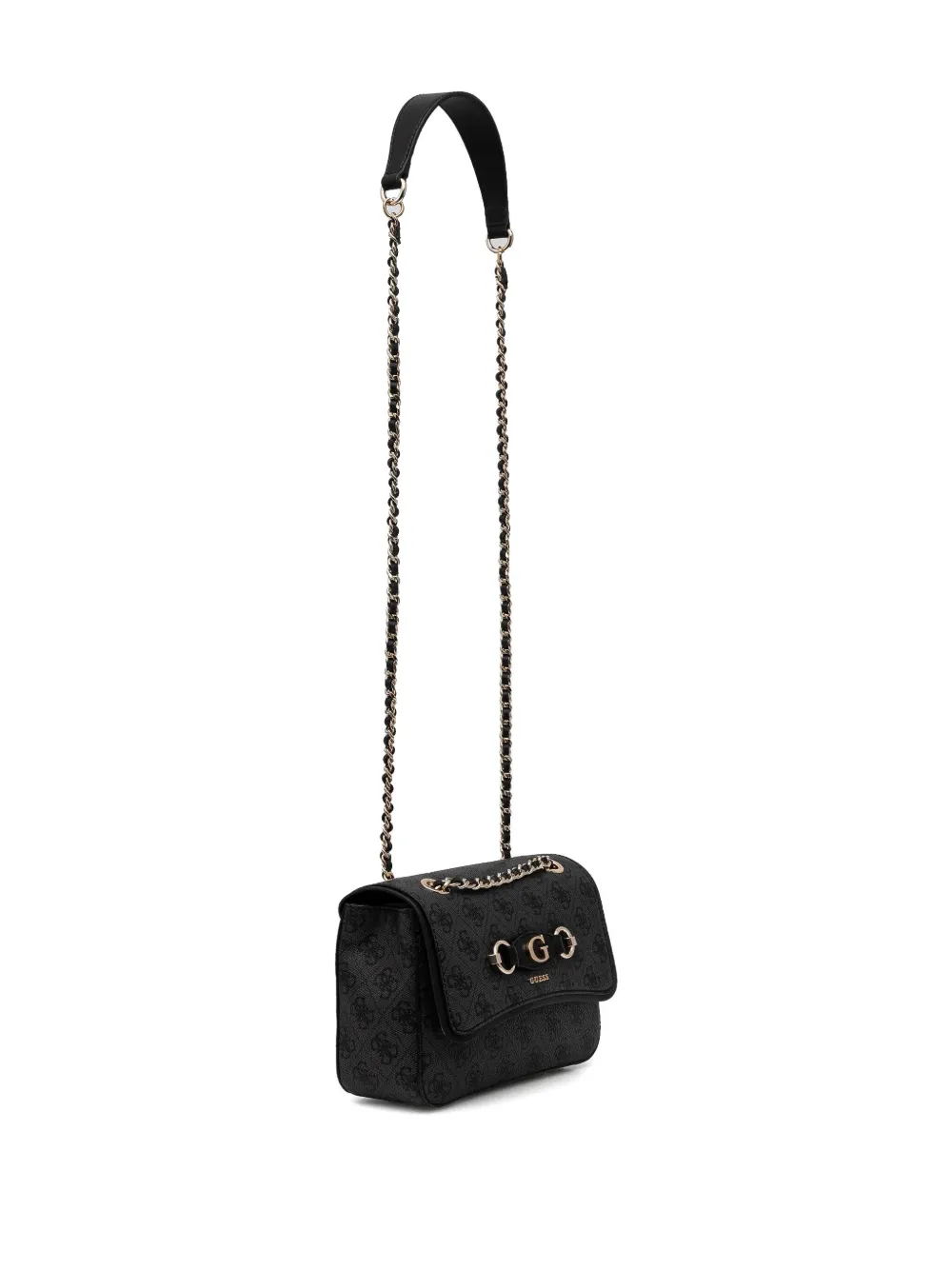 GUESS USA Izzy 4G crossbodytas - Zwart