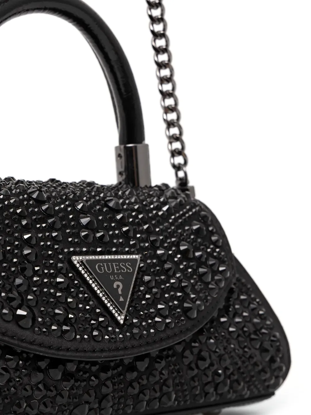 GUESS USA Beauvoir mini-shopper Zwart