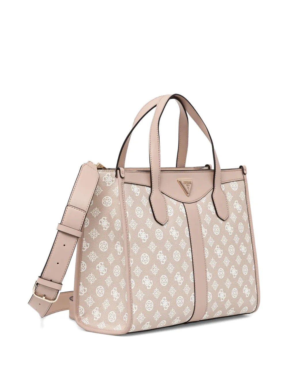 GUESS USA Shopper met monogram Roze