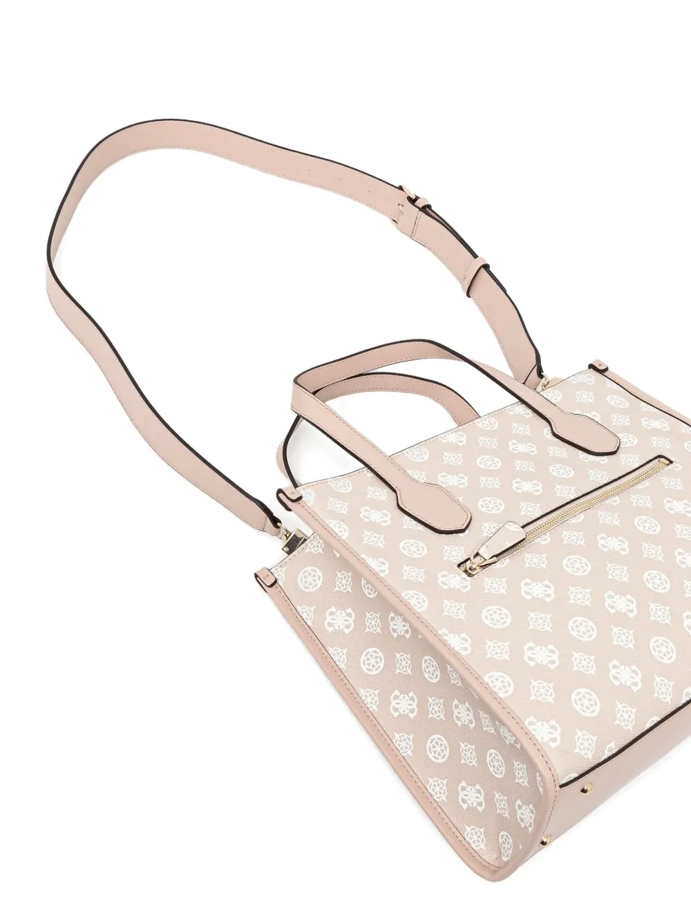 GUESS USA Shopper met monogram Roze