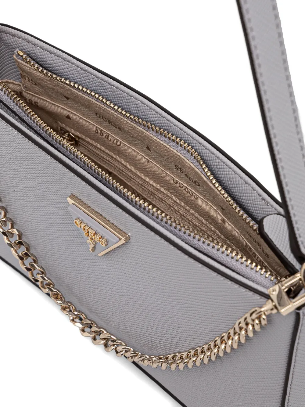 GUESS USA Noelle schoudertas Paars