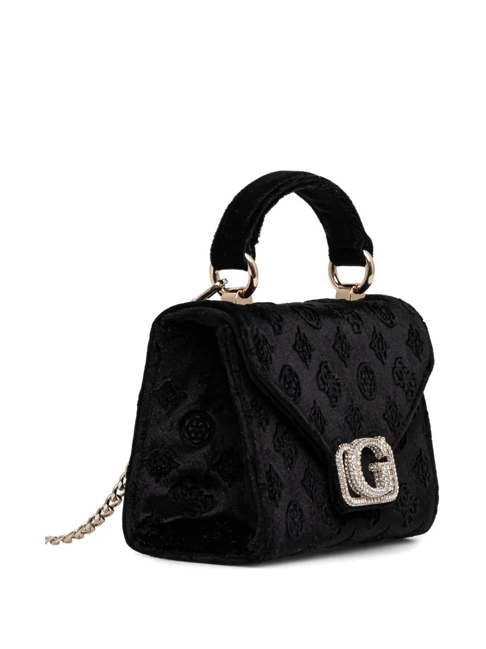 GUESS USA Zalina kleine crossbodytas Zwart