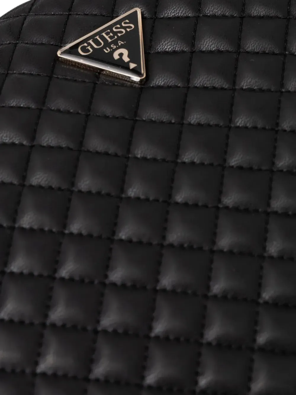 GUESS USA Rianee Eco gewatteerde shopper Zwart
