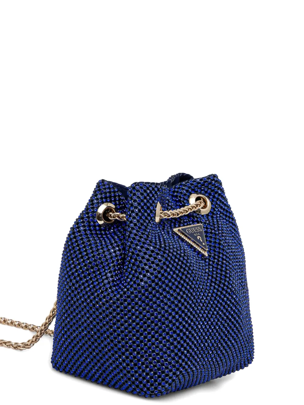 GUESS USA Bucket-tas met logoplakkaat Blauw